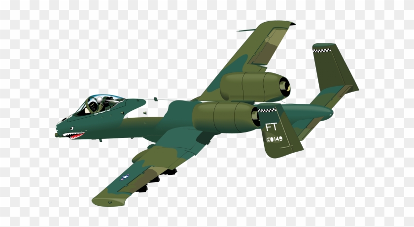 Us Air Force, Fighter, Jet, Plane Free Png And Vector - Green Airplane Clipart #117952