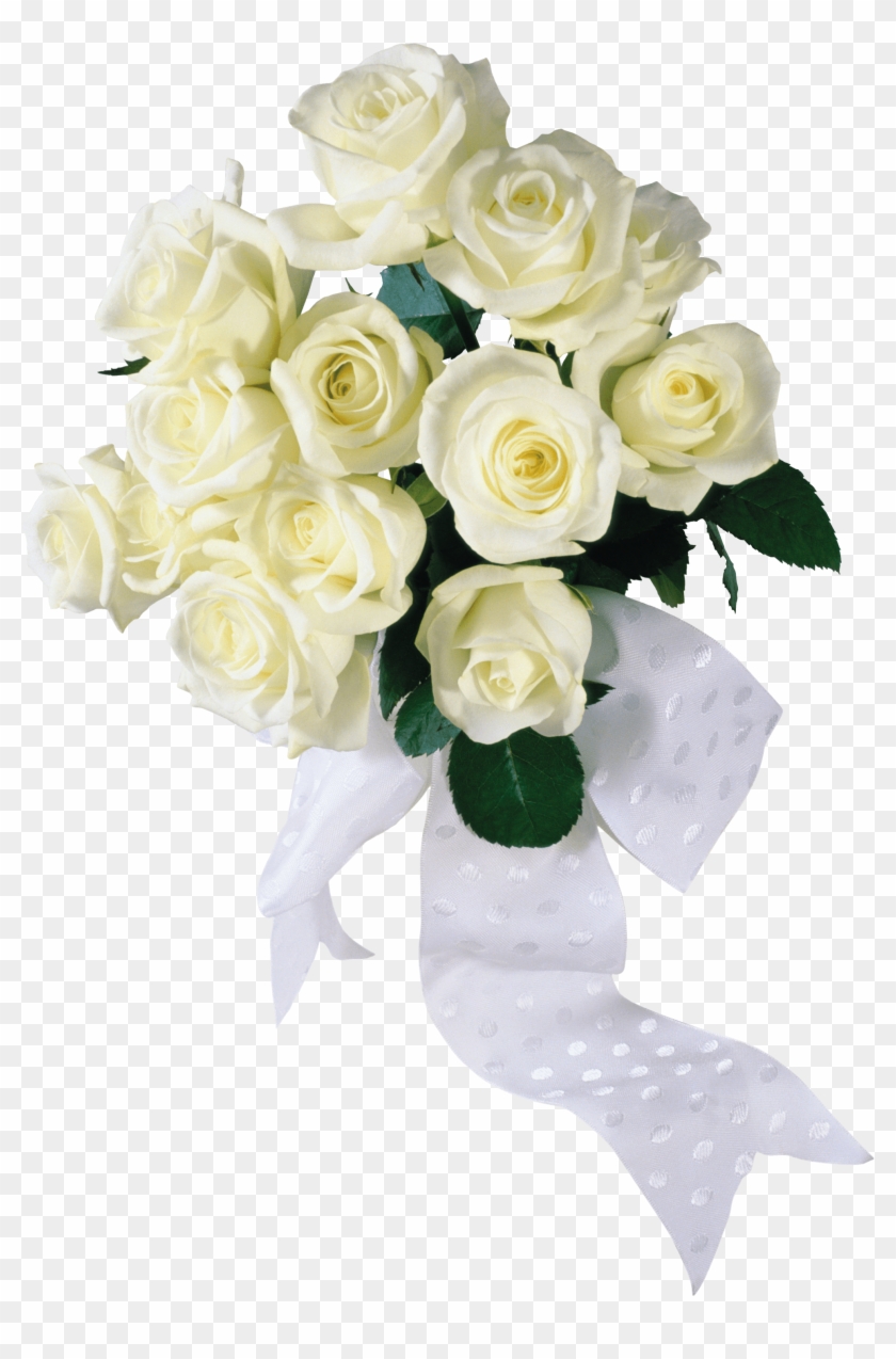 White Rose Png Hd Photo - Wedding Flower Bouquet Png Clipart
