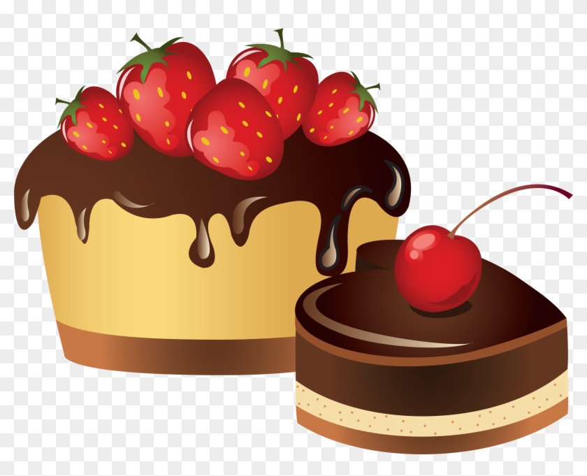 Birthday Cake Clipart Christmas - Transparent Background Cakes Clipart - Png Download