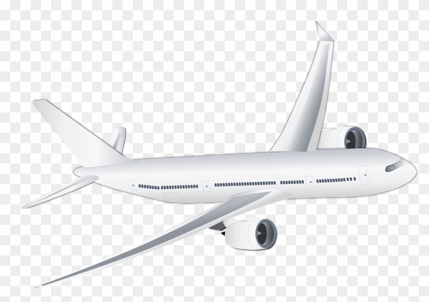 Cheap Flights And Hotel Deals And - White Aeroplane Clipart #118172