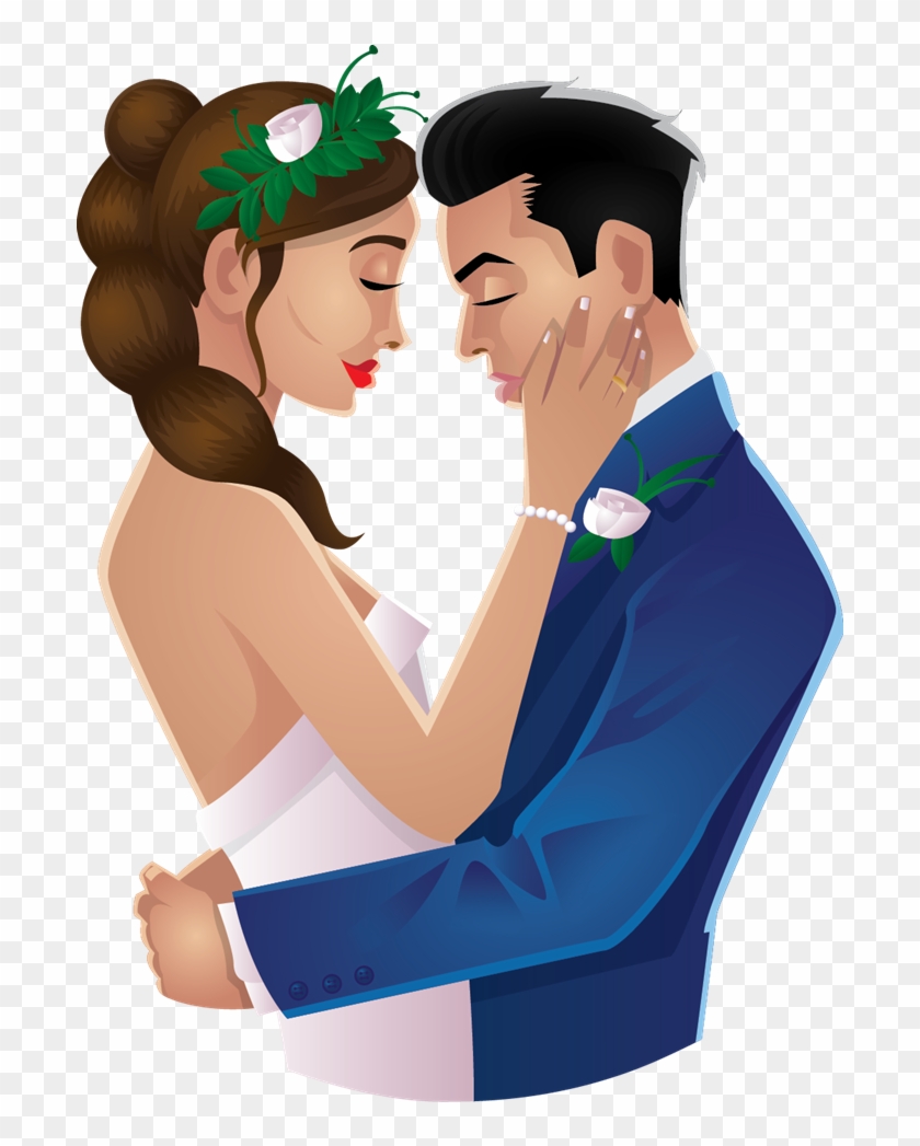 Wedding Couple Clipart Png Transparent Png #118277