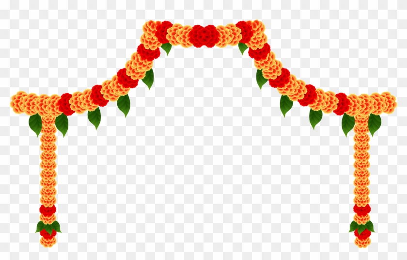 Free Png Download India Floral Decor Clipart Png Photo - Indian Floral Decor Png Hd Transparent Png