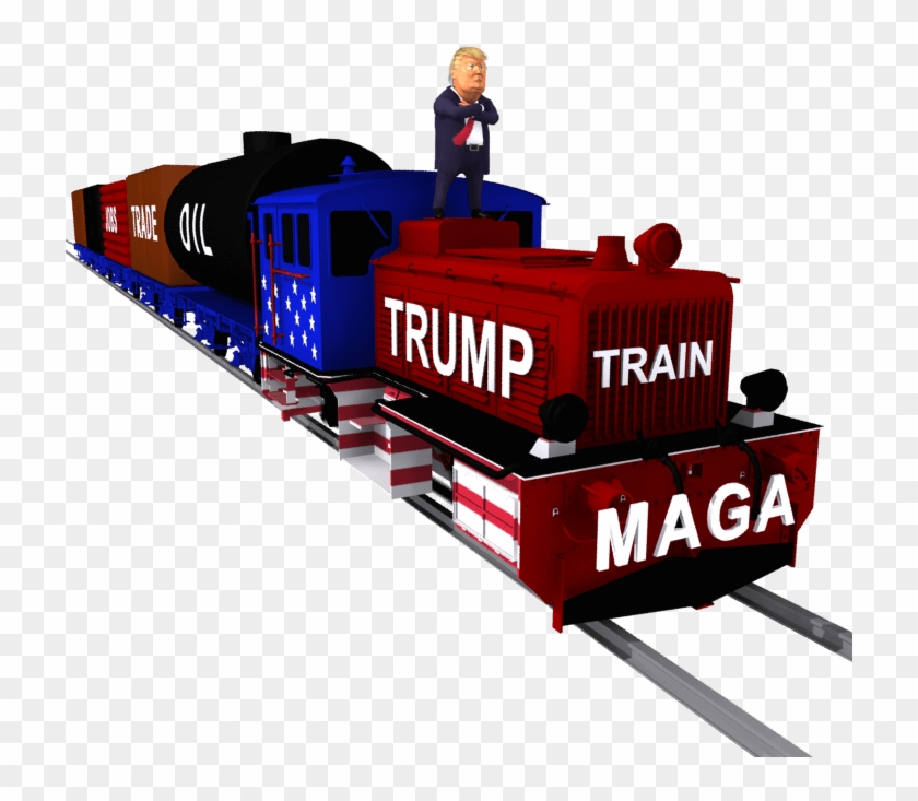 Trump Train Png With Transparent Brackground, See Also Clipart #118381