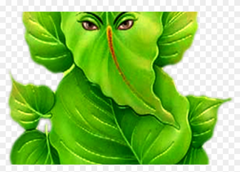 Ganesha Vectors, Photos And Psd Files - Ganesha Green Leaf Clipart