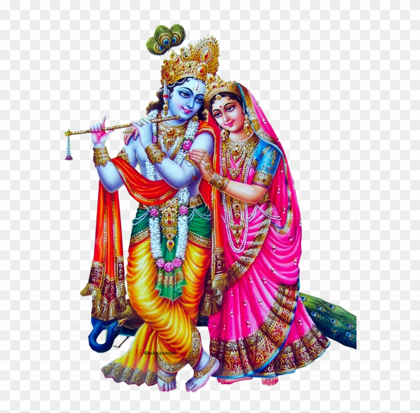 Krishna Png Transparent File - Radha Krishna Photo Hd Png Clipart
