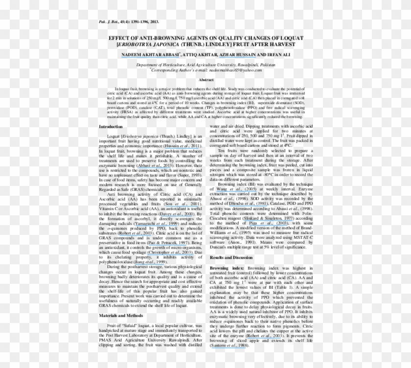 Effect Of Anti-browning Agents On Quality Changes Of - Методика Преподавания Математики Статьи Clipart #118478