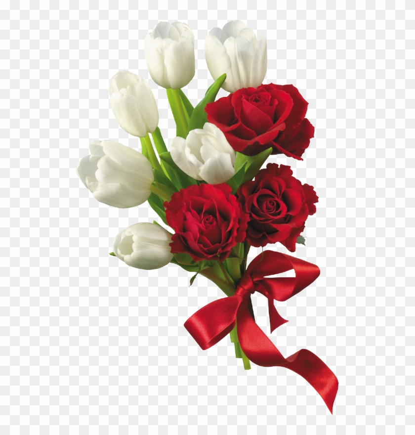Wedding Flower Bokeh Png - Beautiful Rose Flowers Bouquet Clipart