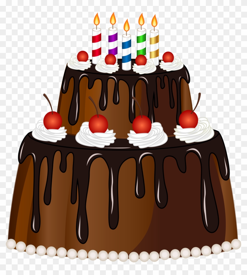 Png Transparent Stock Birthday Cake With Candles Clipart