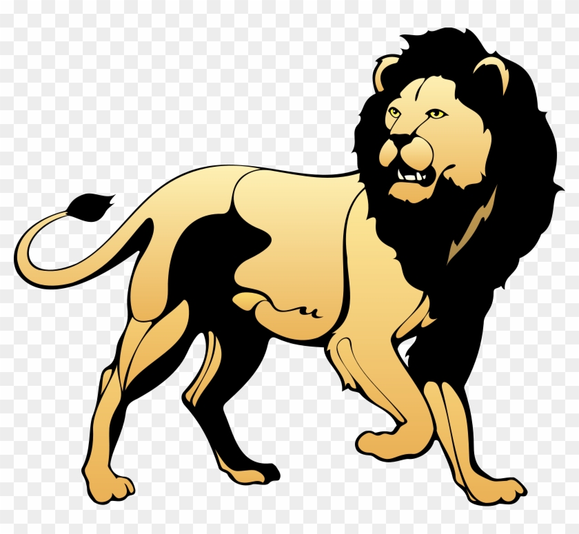 Lion Png Clipart - Vector Image Of Lion Transparent Png