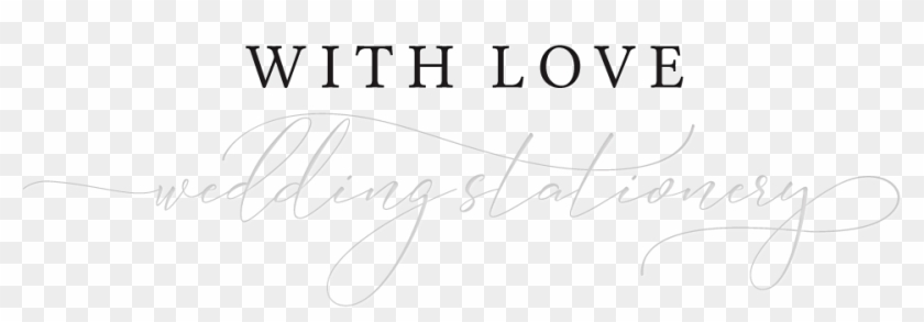 Cropped With Love Wedding Invitations Logomain - University Of Manitoba Clipart