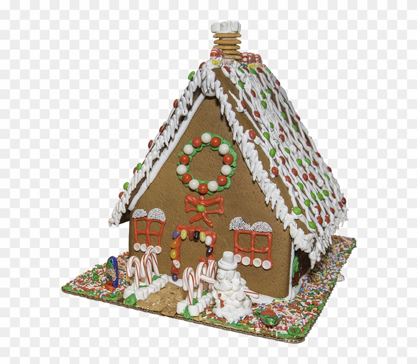 Gingerbreadhouse 2016 - Gingerbread House Transparent Clipart #119253