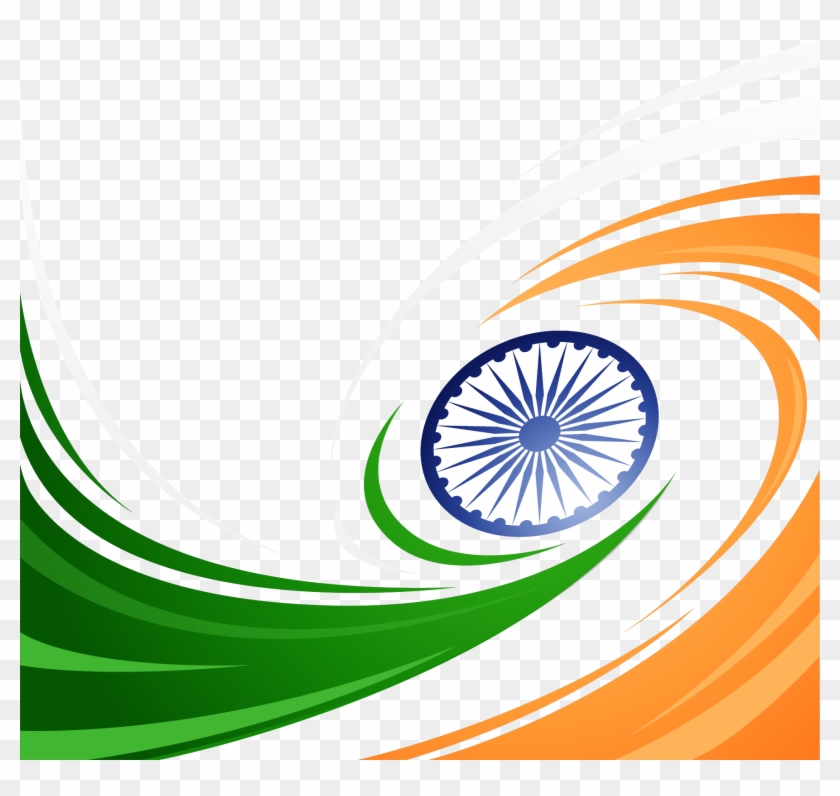 Indian Flag Png Transparent Images Png Only - Indian Flag Design Png Clipart