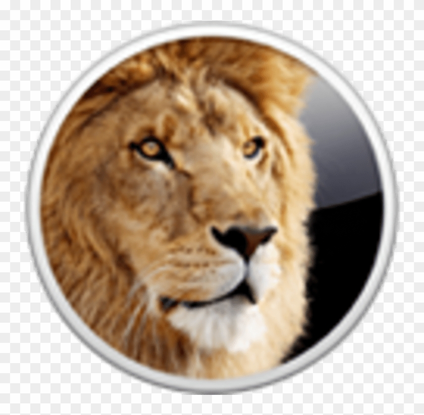 Os X Lion - Logo Mac Os X 10.7 Clipart #119629