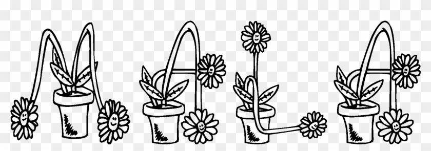 Mala Flowers Shirts - Cartoon Clipart