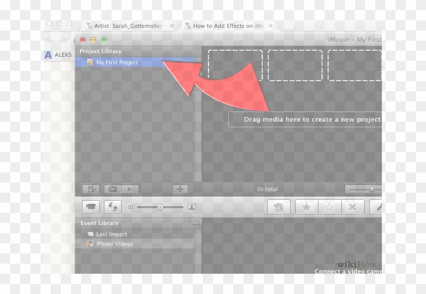 Image Titled Add Effects On Imovie Step 2 - Imovie Clipart #119781
