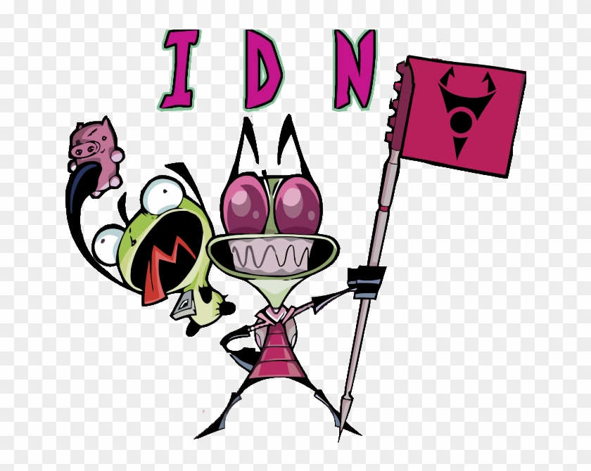 What Can Be Said About Invader Zim It Was Truly A Great - Cartoon Clipart #1100029
