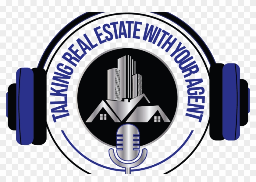Talking Real Estate With Your Agent - Emblem Clipart