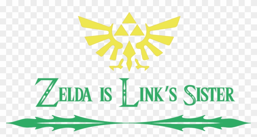 Zelda Is The Sister Of Link - Legend Of Zelda Clipart