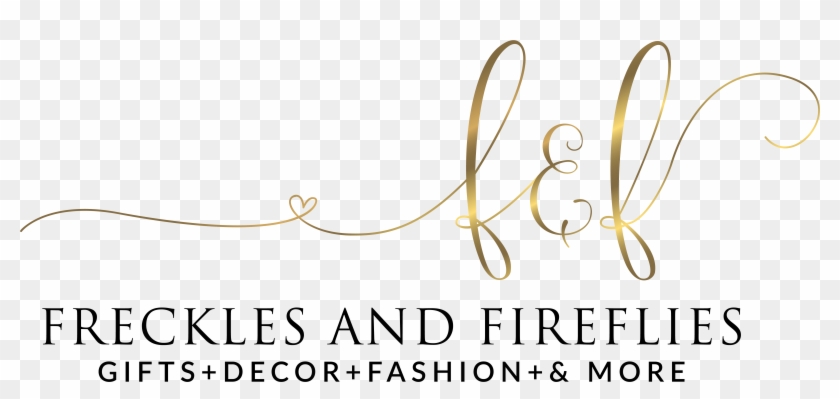 Freckles And Fireflies Freckles And Fireflies - Calligraphy Clipart