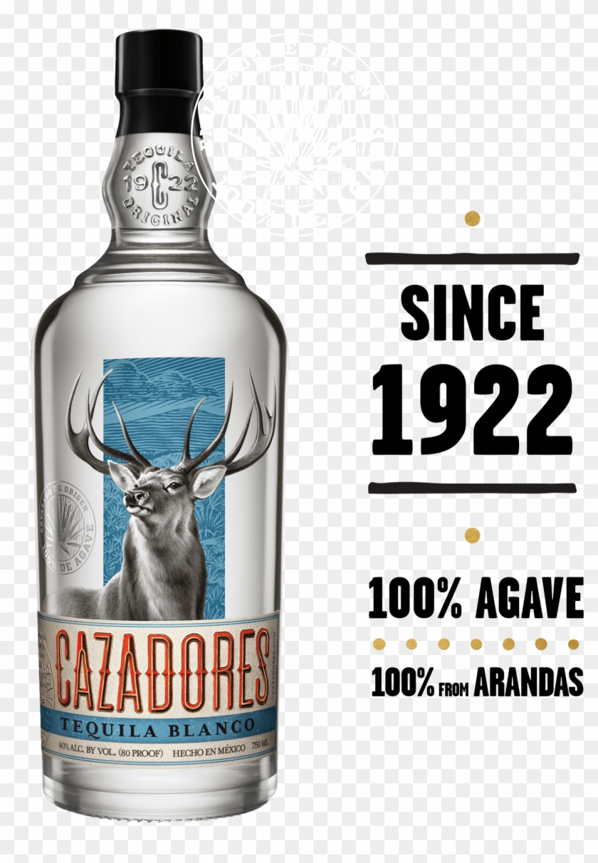 Tequila - Cazadores Tequila Clipart #1100651