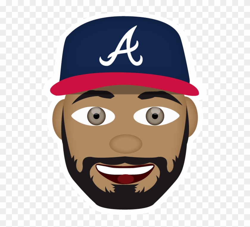 Atlanta Braves On Twitter - Atlanta Braves Logo Black Clipart