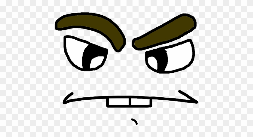 Confused Face Png - Png Confused Cartoon Face Clipart #1100959