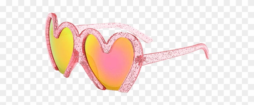 Uv Protection Heart Sunglasses Tutti Frutti - Occhiali Da Vista A Forma Di Cuore Clipart