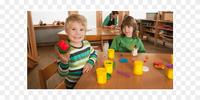 Children Playing A Clay - Fargo Academy For Children Clipart