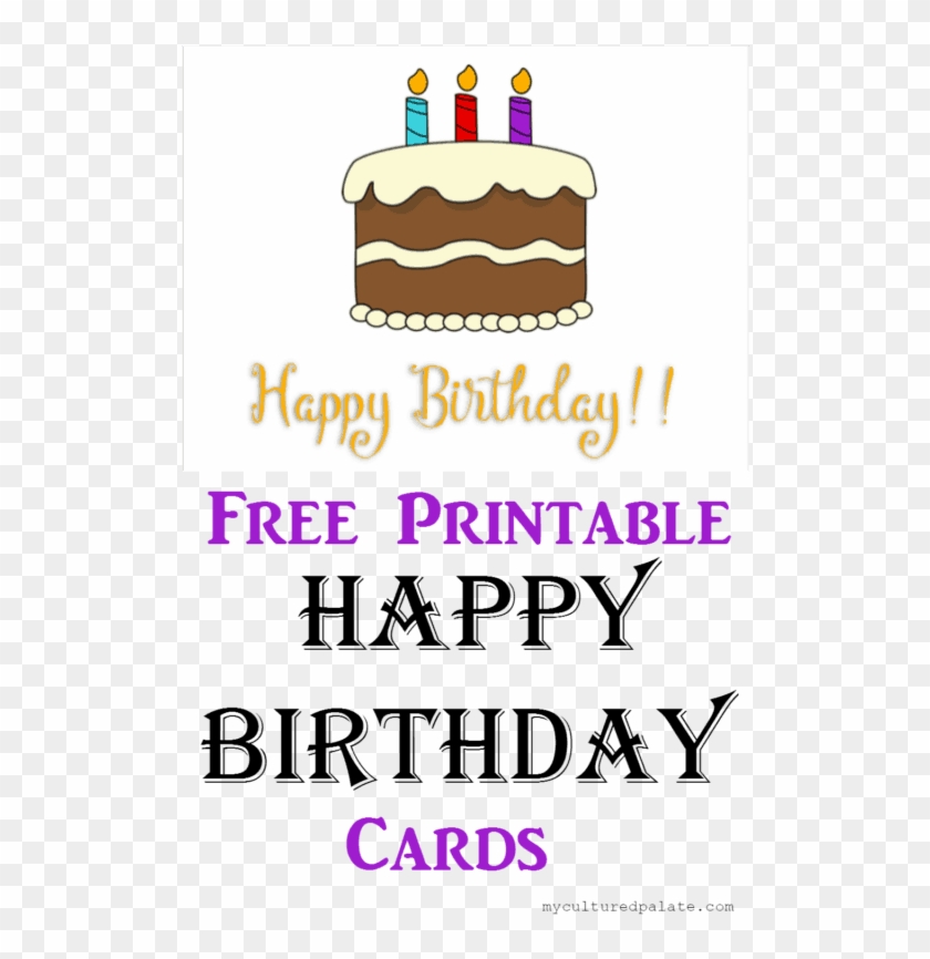 Free Printable "happy Birthday" Banner / Red, Black - Birthday Cards Printable Clipart