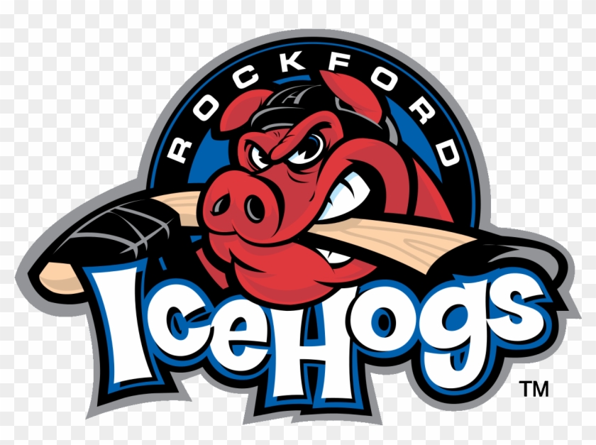 The Ahl's Team Rockford Icehogs Plays As The Top Minor - Rockford Icehogs Clipart