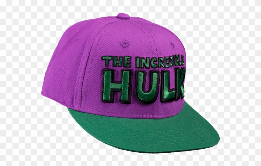 The Incredible Hulk Purple Cap - Hulk Cap Clipart #1102133