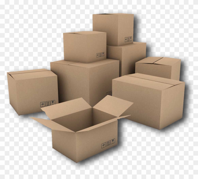Cardboard Boxes Transparent Clipart #1102468