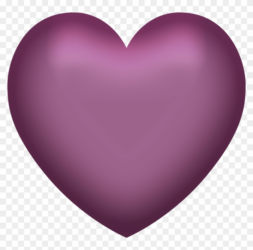 Hearts ‿✿⁀♡♥♡❤ Purple Love, Purple Hearts, Love Heart - Purple Heart On Transparent Background Clipart