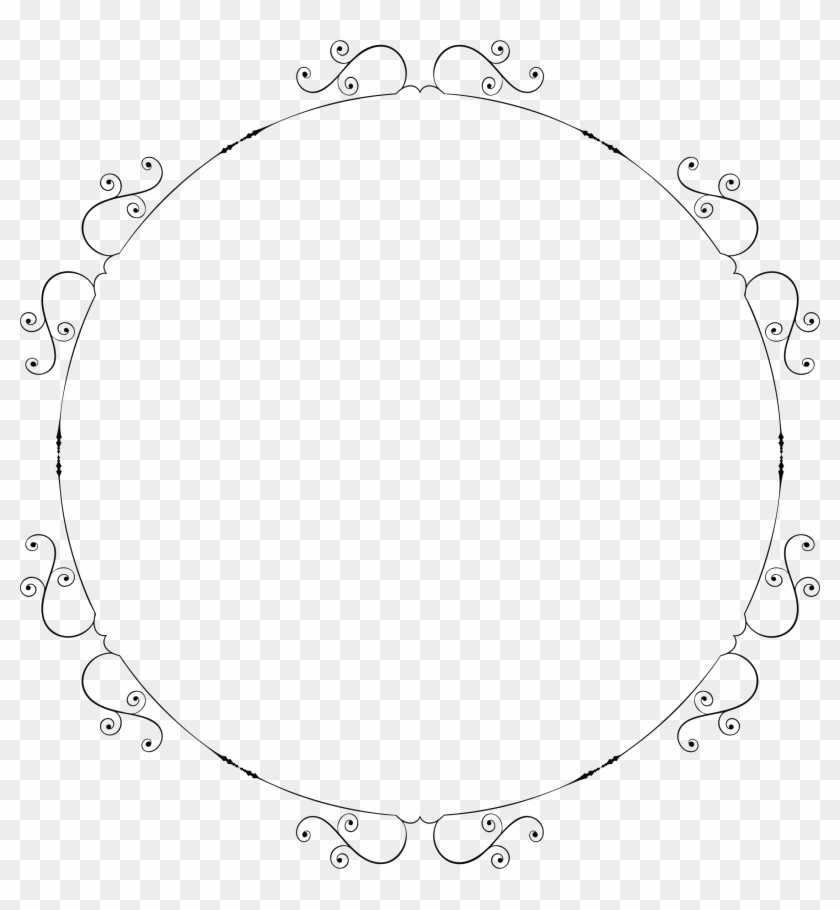 2256 X 2338 5 - Round White Frame Png Clipart #1103199