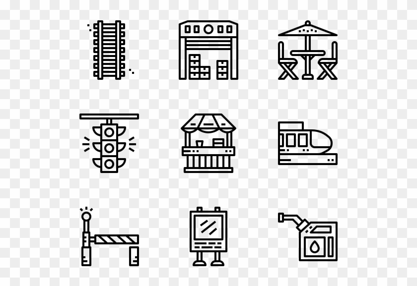 Train Station - Noodle Icon Transparent Background Clipart