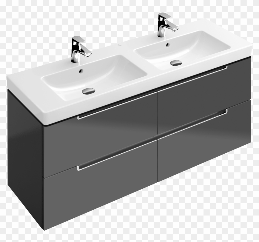 Subway Vanity Unit For Washbasin - Sink Clipart #1103441