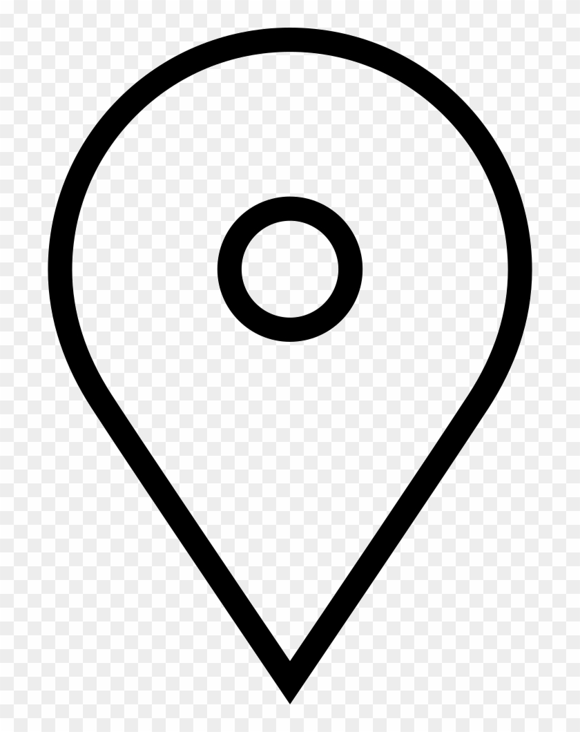Download Png File Svg White Map Marker Icon Clipart Png Download PikPng