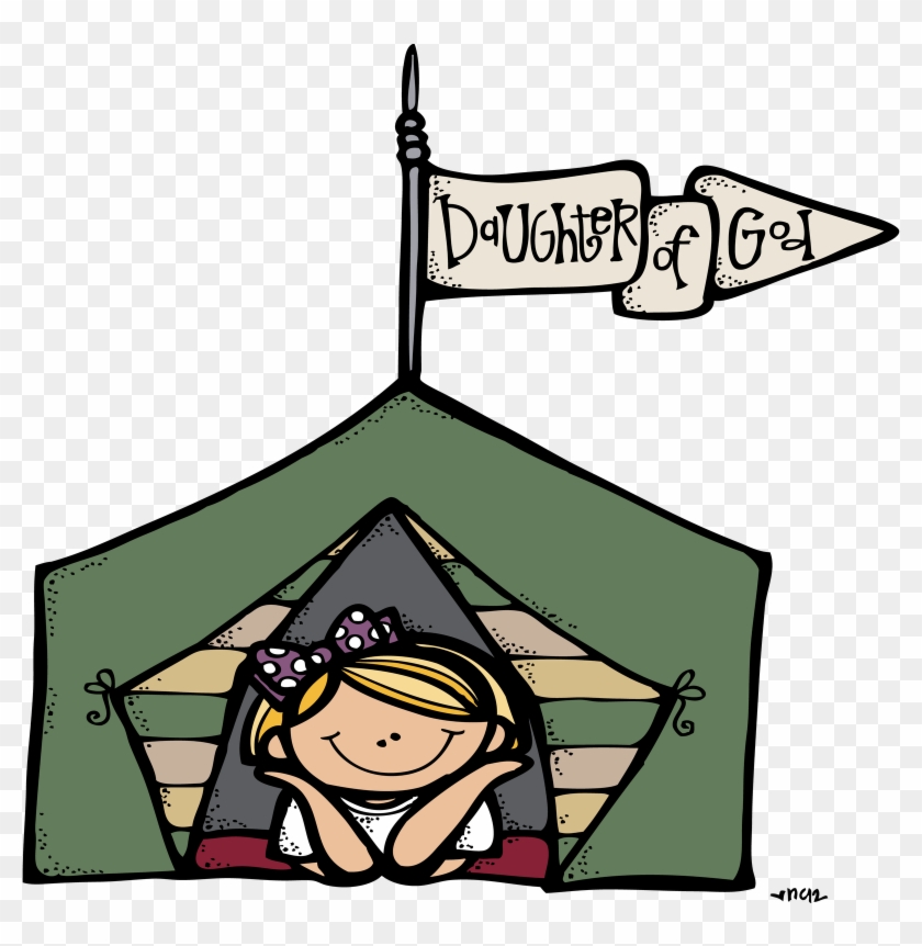 Camping - Girls Camp Clipart - Png Download