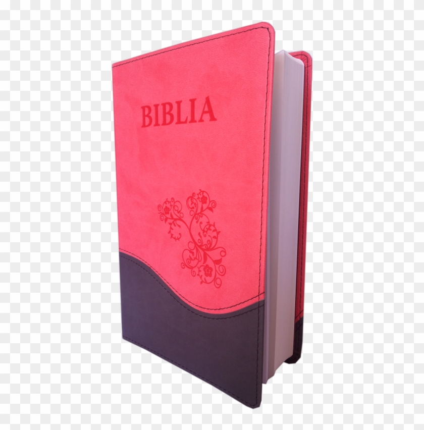Biblia Ntr , Coperta Imitatie Piele, Roz - Book Cover Clipart