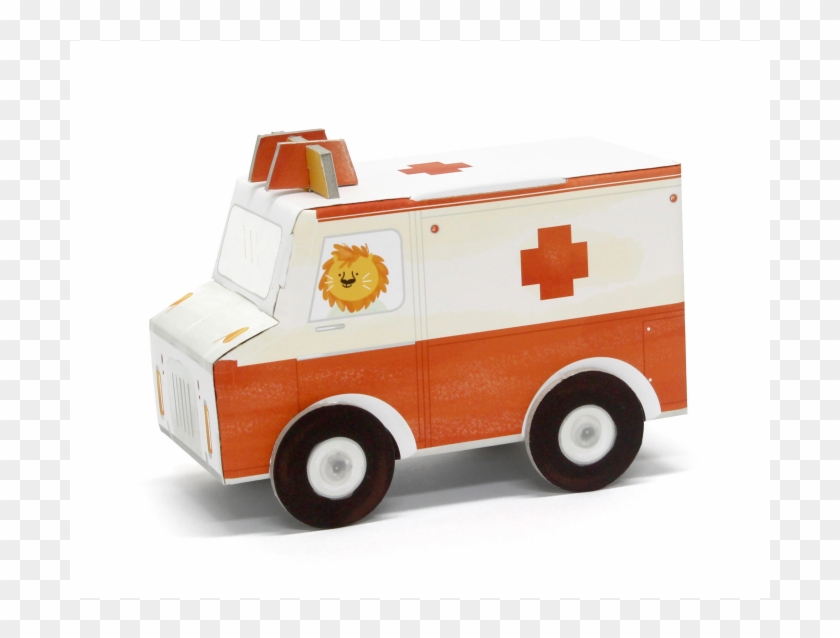 Skip Hop Fork & Spoon Set Panda - Mobil Ambulance Dari Kardus Clipart