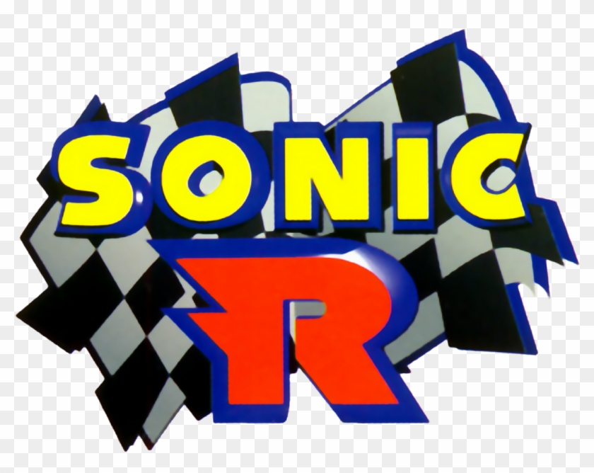 Sonic The Hedgehog And Their Respective Logos, Are - Sonic R Logo Png Clipart #1104012