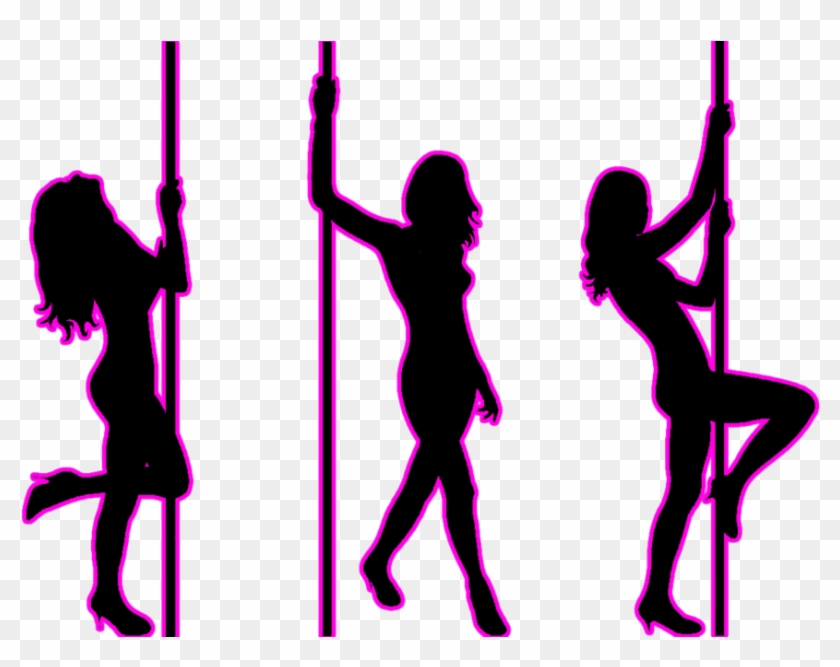 Photo 3034273 Pole Dancers Stock Vector Pole Dance - Go Go Clipart #1104416