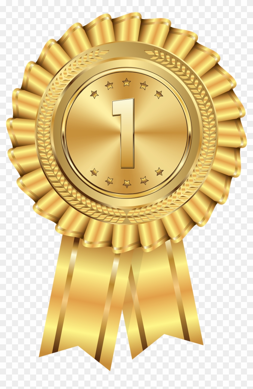 Gold Medal Transparent Png Clip Art Image - Gold Medal Transparent Background