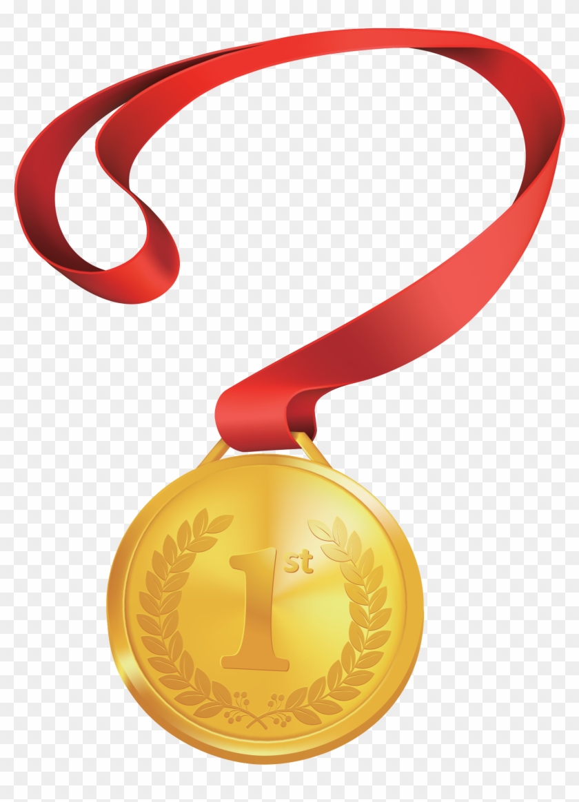 Download - Gold Medal Clipart #1104594