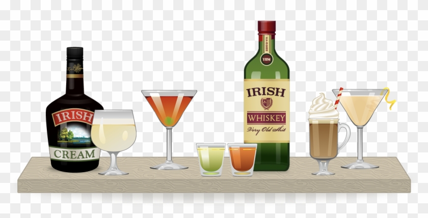 Beyond Green Beer - Classic Cocktail Clipart #1104963