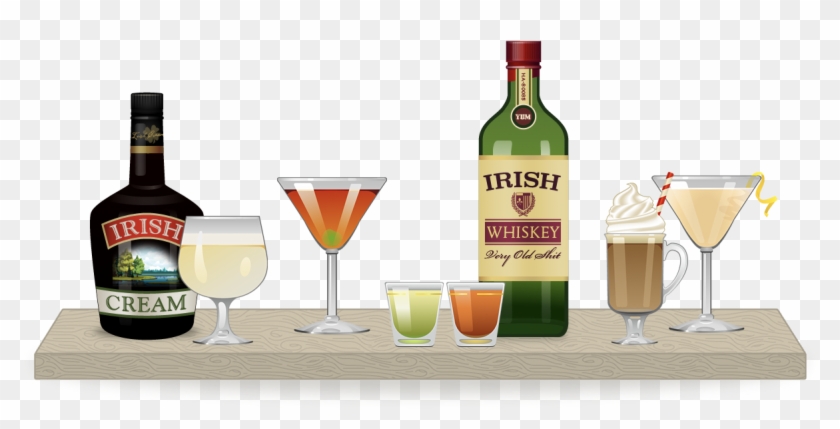 Beyond Green Beer - Classic Cocktail Clipart