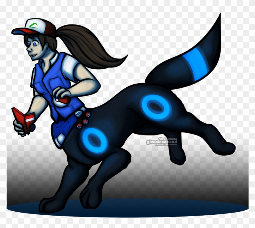 Umbreon-taur - Cartoon Clipart #1105517