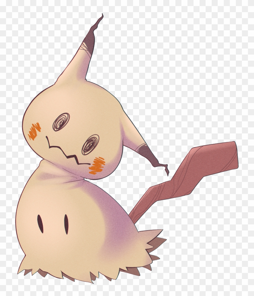 Mimikyu - Cartoon Clipart #1105521
