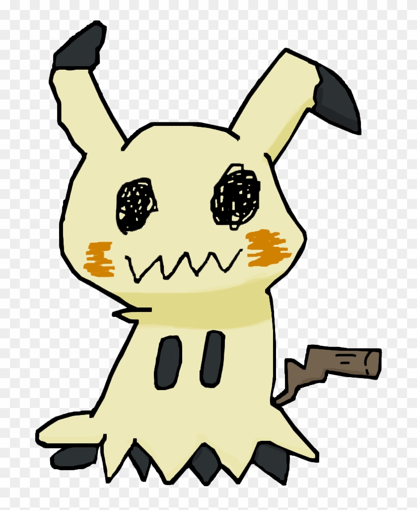 Mimikyu - Cartoon Clipart