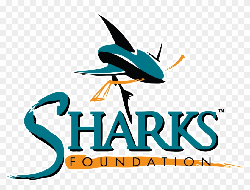 San Jose Sharks Foundation - Sharks Foundation Clipart #1105746